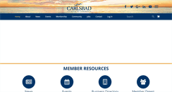 Desktop Screenshot of carlsbad.org