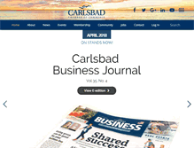 Tablet Screenshot of carlsbad.org